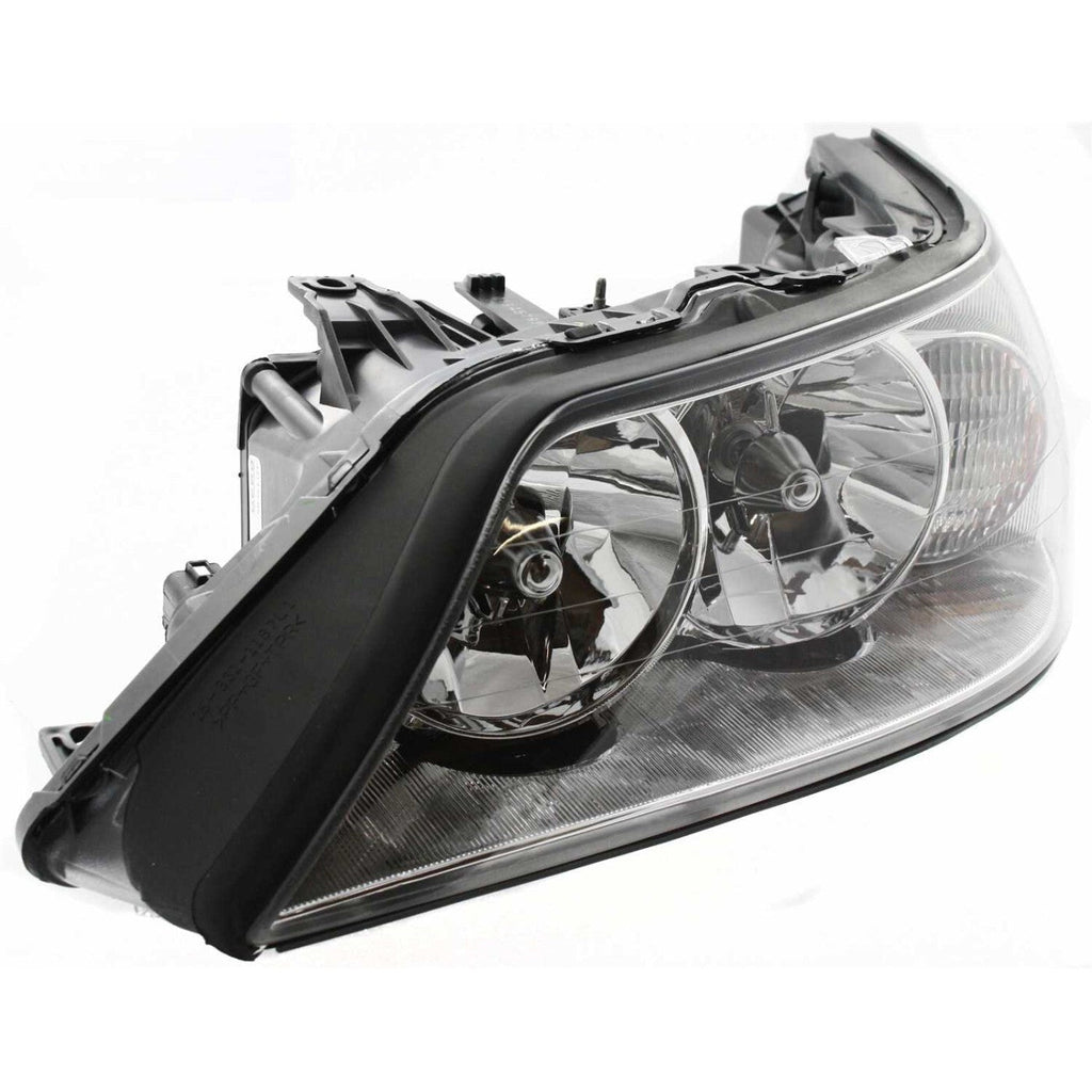 Halogen Headlight Set For 2003-2004 Lincoln Town Car Driver and Passenger Side