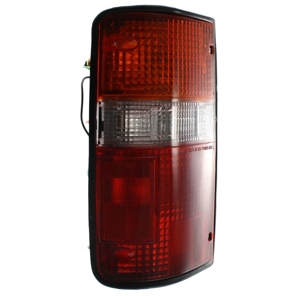 Tail Light Set For 1989-1995 Toyota Pickup Truck Rear Tail Lamp With Bulbs