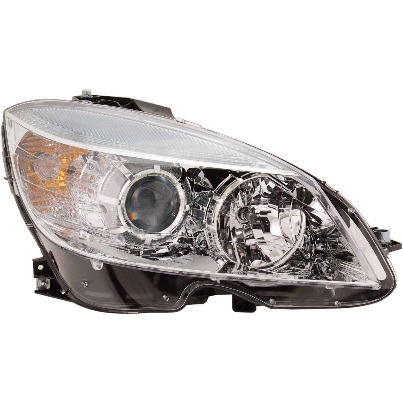Headlight Set For 2008-2011 Mercedes Benz C300 LH RH Halogen Assy from 02/09/08