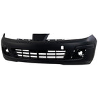Front Bumper Cover For 2007-2012 Nissan Versa With Fog Lamp Holes Primed