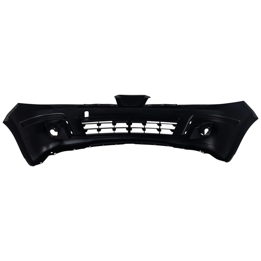Front Bumper Cover For 2007-2012 Nissan Versa With Fog Lamp Holes Primed
