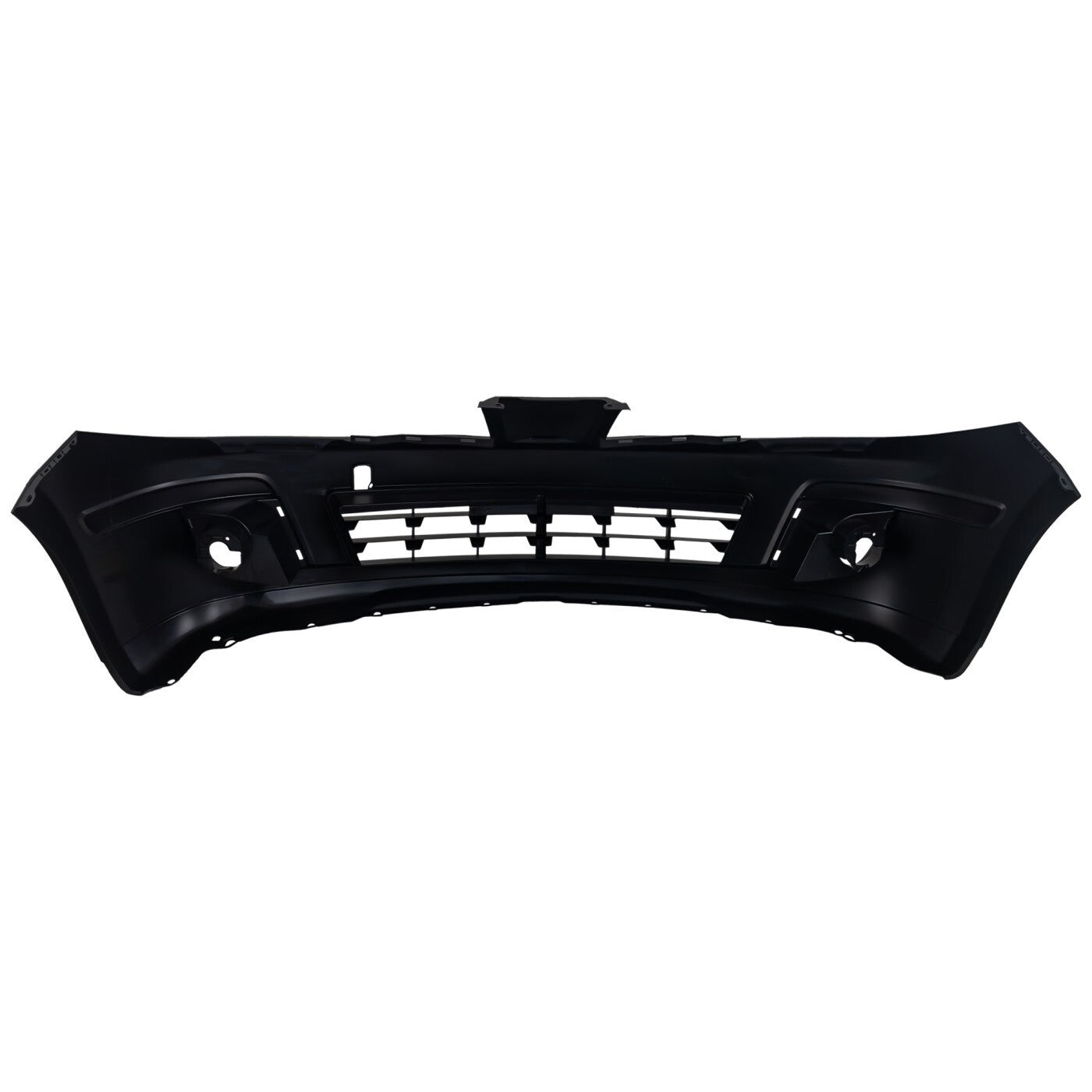 Front Bumper Cover For 2007-2012 Nissan Versa With Fog Lamp Holes Primed