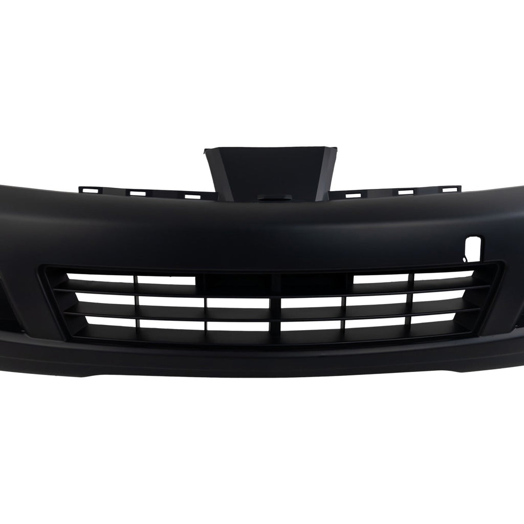 Front Bumper Cover For 2007-2012 Nissan Versa With Fog Lamp Holes Primed
