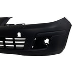 Front Bumper Cover For 2007-2012 Nissan Versa With Fog Lamp Holes Primed