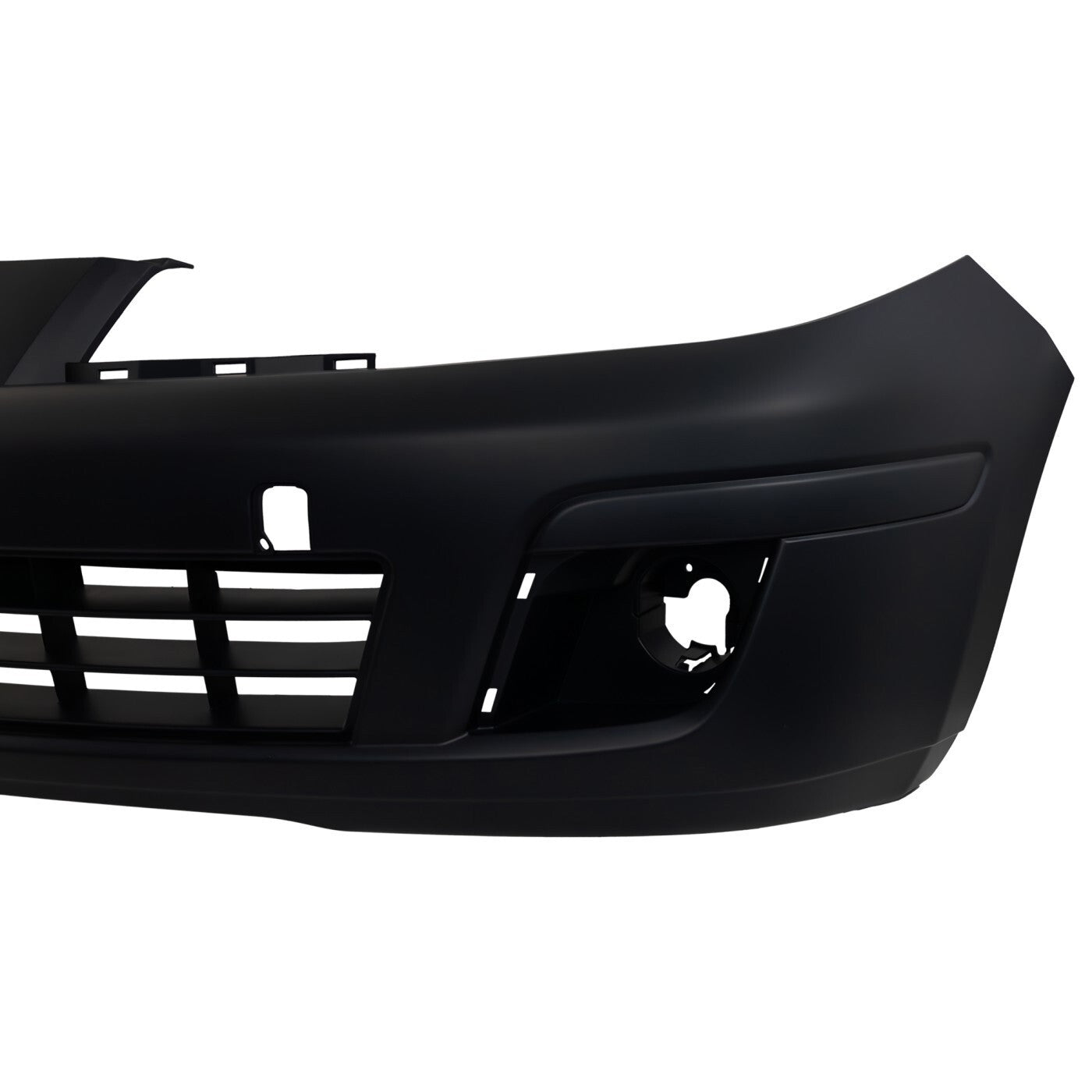 Front Bumper Cover For 2007-2012 Nissan Versa With Fog Lamp Holes Primed