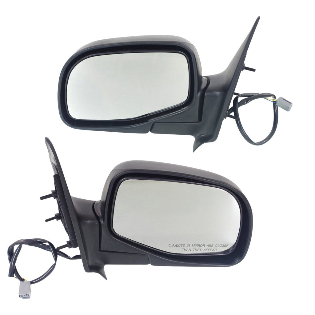 Mirrors For 93-05 Ford Ranger 98-05 Mazda Pickup Truck Set RH&LH Power Textured
