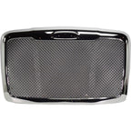 Grille Assembly For 2008-17 Freightliner Cascadia Bug Screen Chrome Mesh Insert