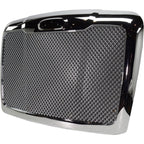 Grille Assembly For 2008-17 Freightliner Cascadia Bug Screen Chrome Mesh Insert