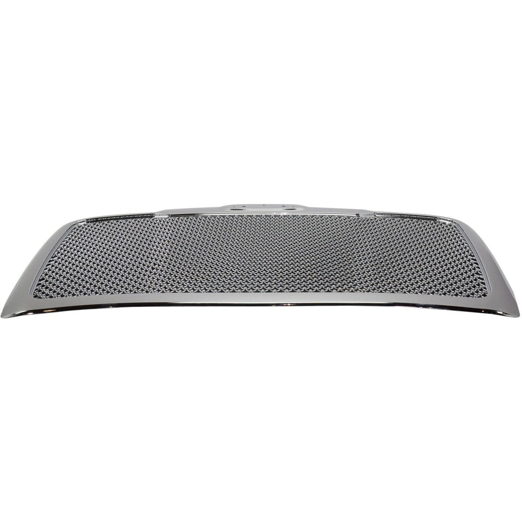 Grille Assembly For 2008-17 Freightliner Cascadia Bug Screen Chrome Mesh Insert