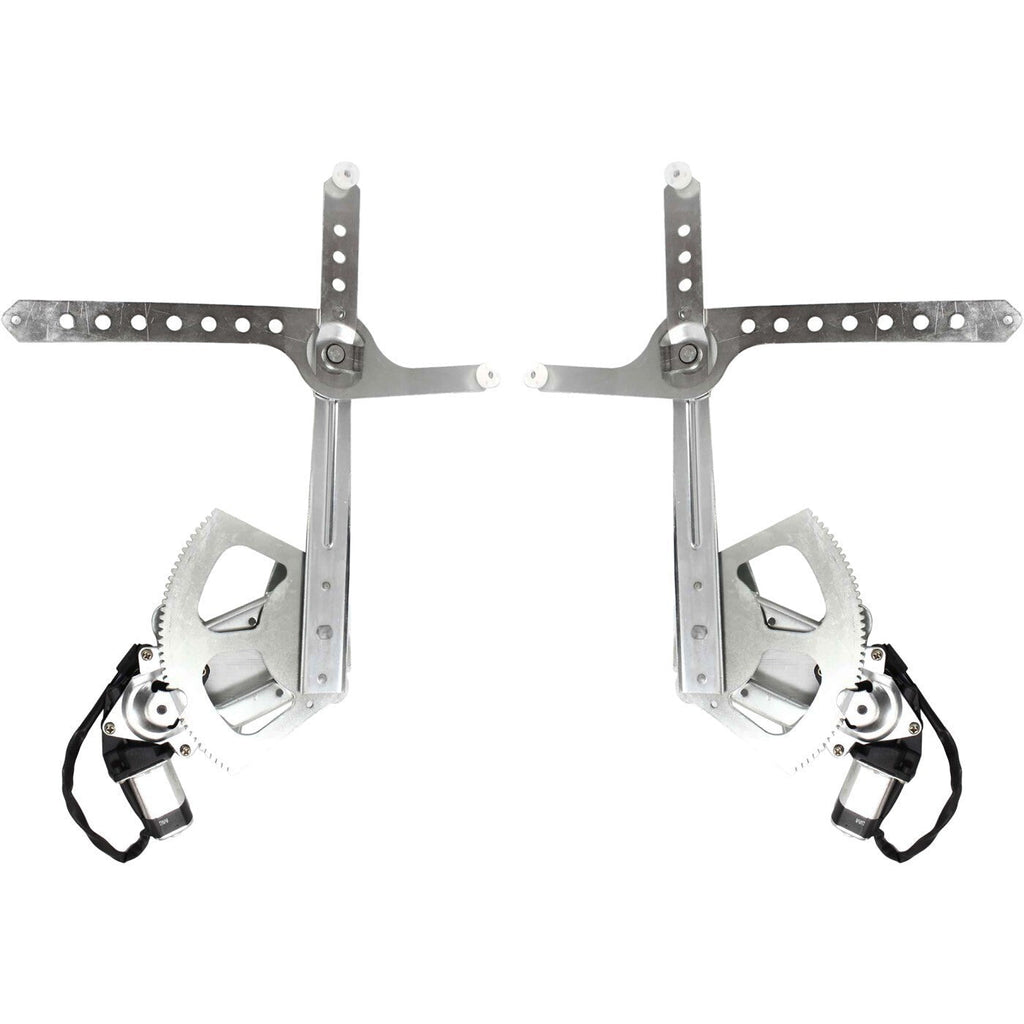 Power Window Regulator Set For 1988-1999 Chevrolet C1500 Front With Motor