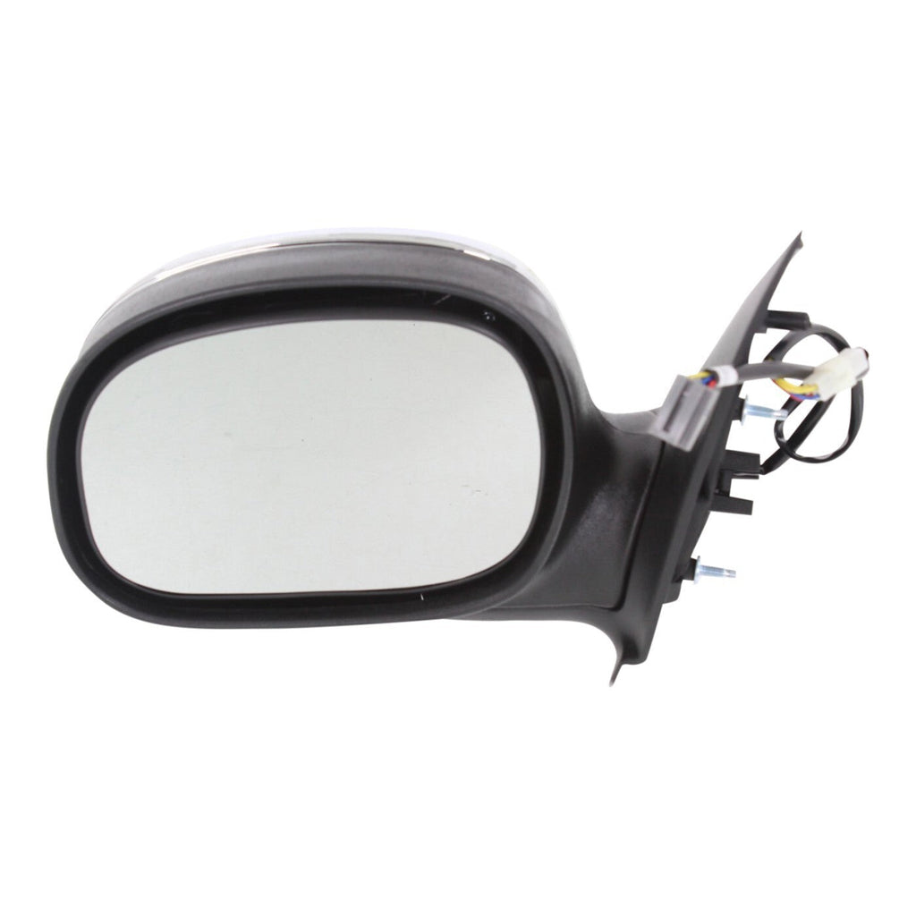 Power Mirror Set For 97-01 Ford F-150 Left and Right Chrome STD and Super Cabs