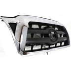 Grille For 2005-2008 Toyota Tacoma Chrome Shell with Black Insert