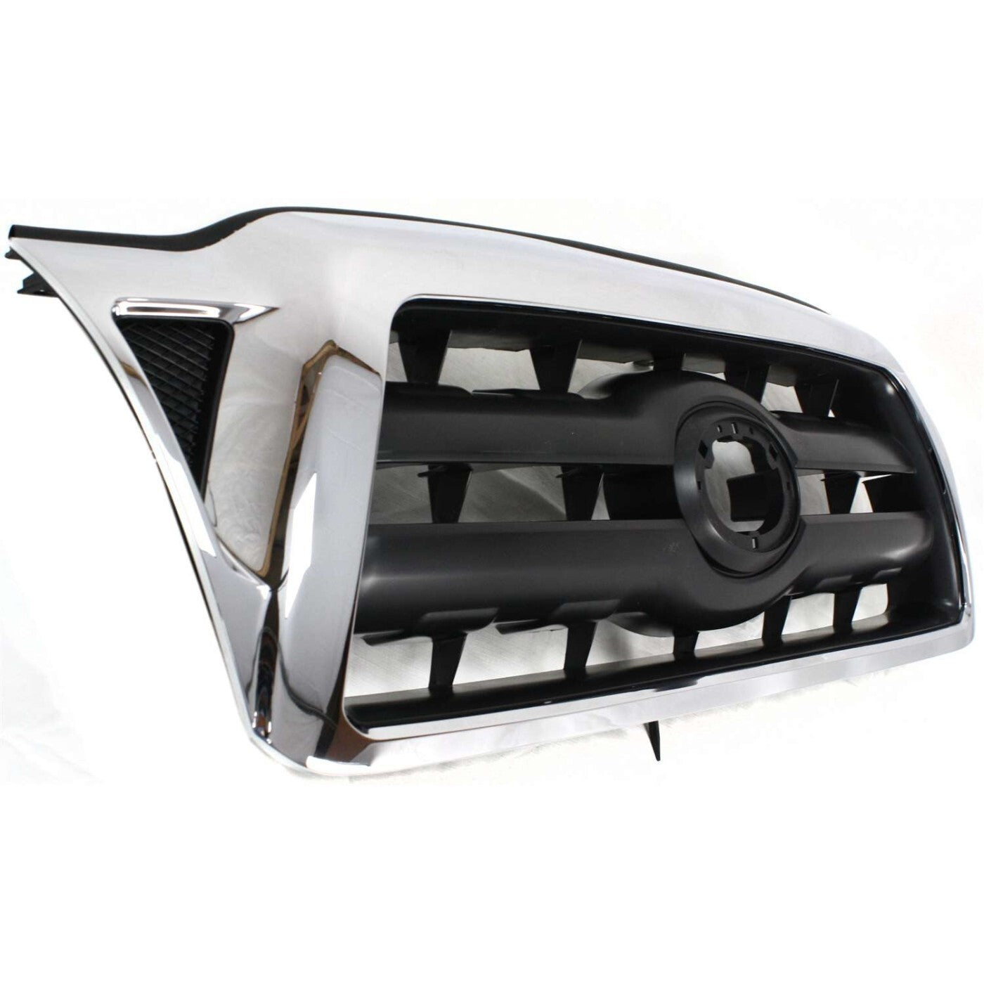 Grille For 2005-2008 Toyota Tacoma Chrome Shell with Black Insert
