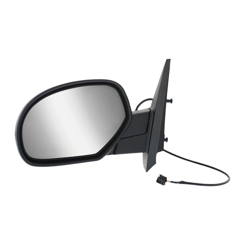 Power Mirror For 2007-2013 Chevrolet Silverado 1500 Left Manual Folding Heated
