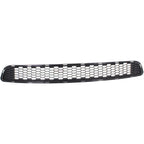 Bumper Grille For 2011-2015 Toyota Sienna Center Textured Gray Plastic