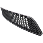 Bumper Grille For 2011-2015 Toyota Sienna Center Textured Gray Plastic