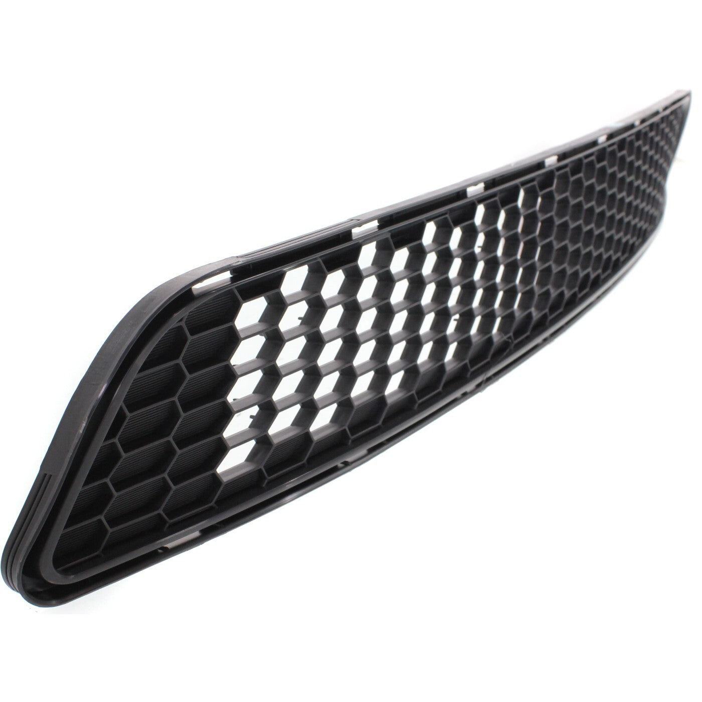 Bumper Grille For 2011-2015 Toyota Sienna Center Textured Gray Plastic