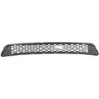 Bumper Grille For 2011-2015 Toyota Sienna Center Textured Gray Plastic