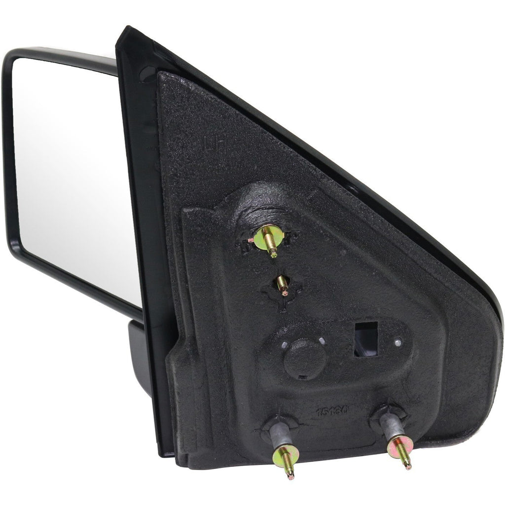 Mirror For 2004-2008 Ford F-150 Driver Side Textured Manual Folding Paddle Style