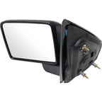 Mirror For 2004-2008 Ford F-150 Driver Side Textured Manual Folding Paddle Style