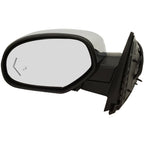 Mirror For 2007-2014 Chevrolet Tahoe Suburban Power-Fold BSD Memory Chrome LH