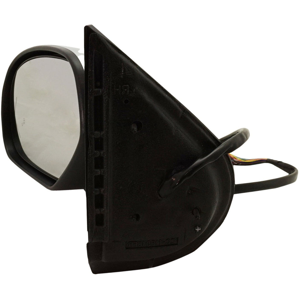 Mirror For 2007-2014 Chevrolet Tahoe Suburban Power-Fold BSD Memory Chrome LH