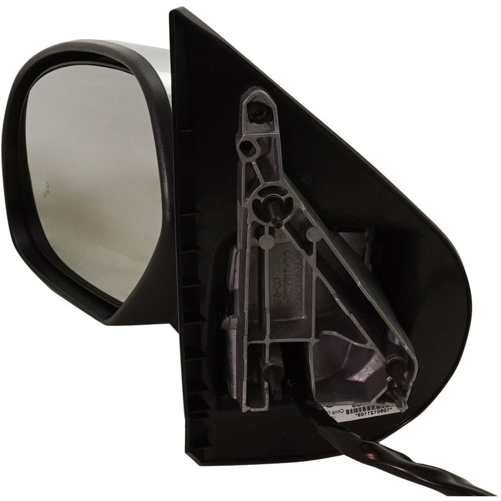 Mirror For 2007-2014 Chevrolet Tahoe Suburban Power-Fold BSD Memory Chrome LH