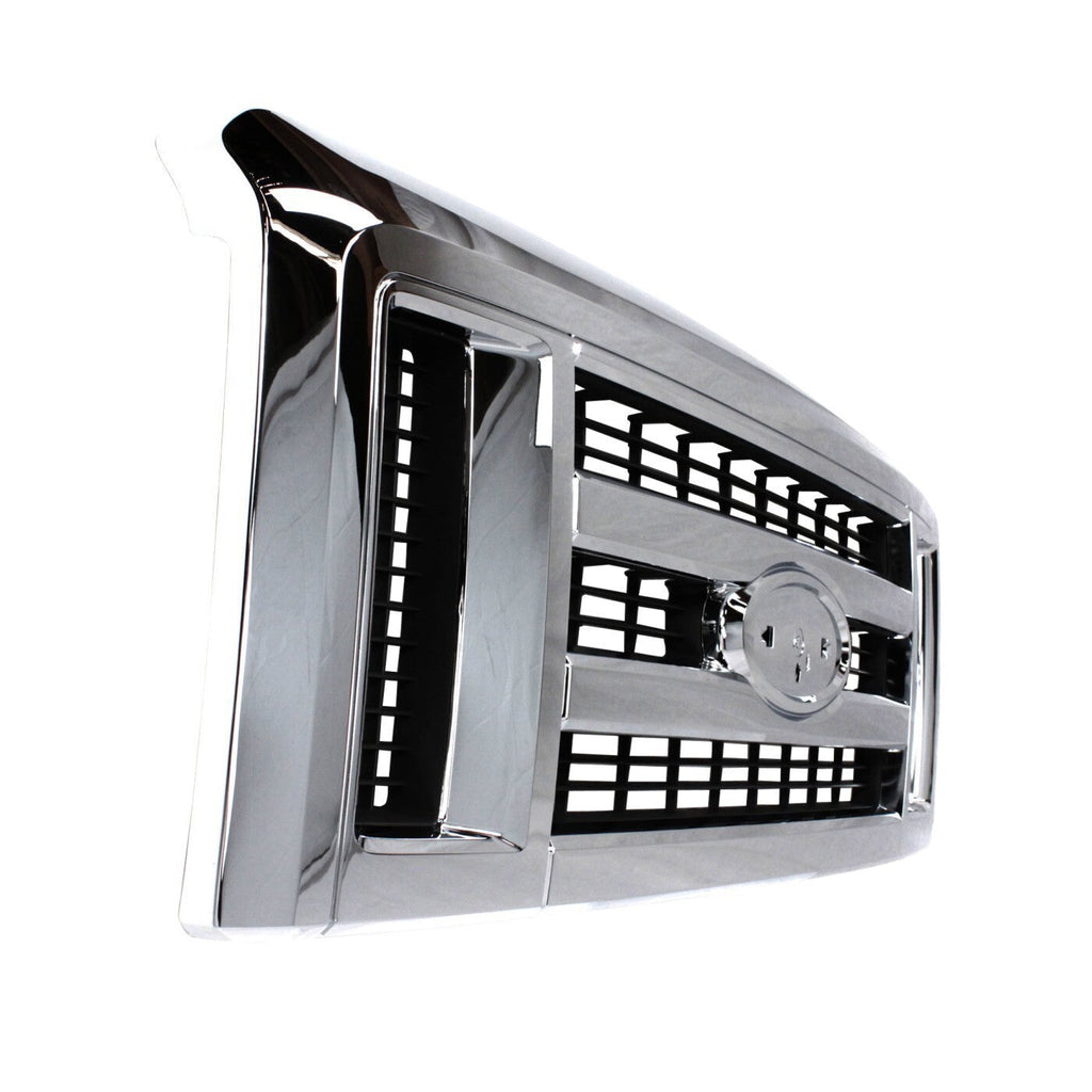 Grille Assembly For 2008-21 Ford E-350 Super Duty 08-14 E-150 For Econoline Van