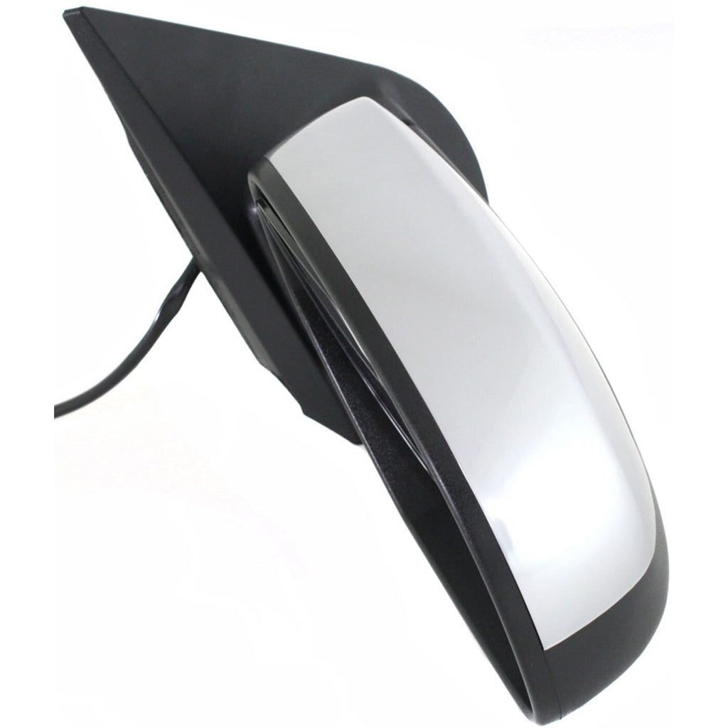 Power Mirror For 2007-2013 Chevy Silverado 1500 Right Htd Manual Folding Chrome