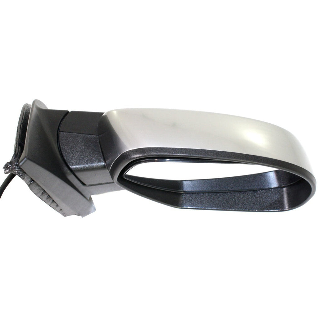 Power Mirror For 2007-2013 Chevy Silverado 1500 Right Htd Manual Folding Chrome