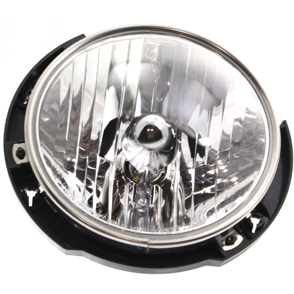 Driver and Passenger Side Headlights For Jeep Wrangler 2007-2017 Halogen w Bulbs