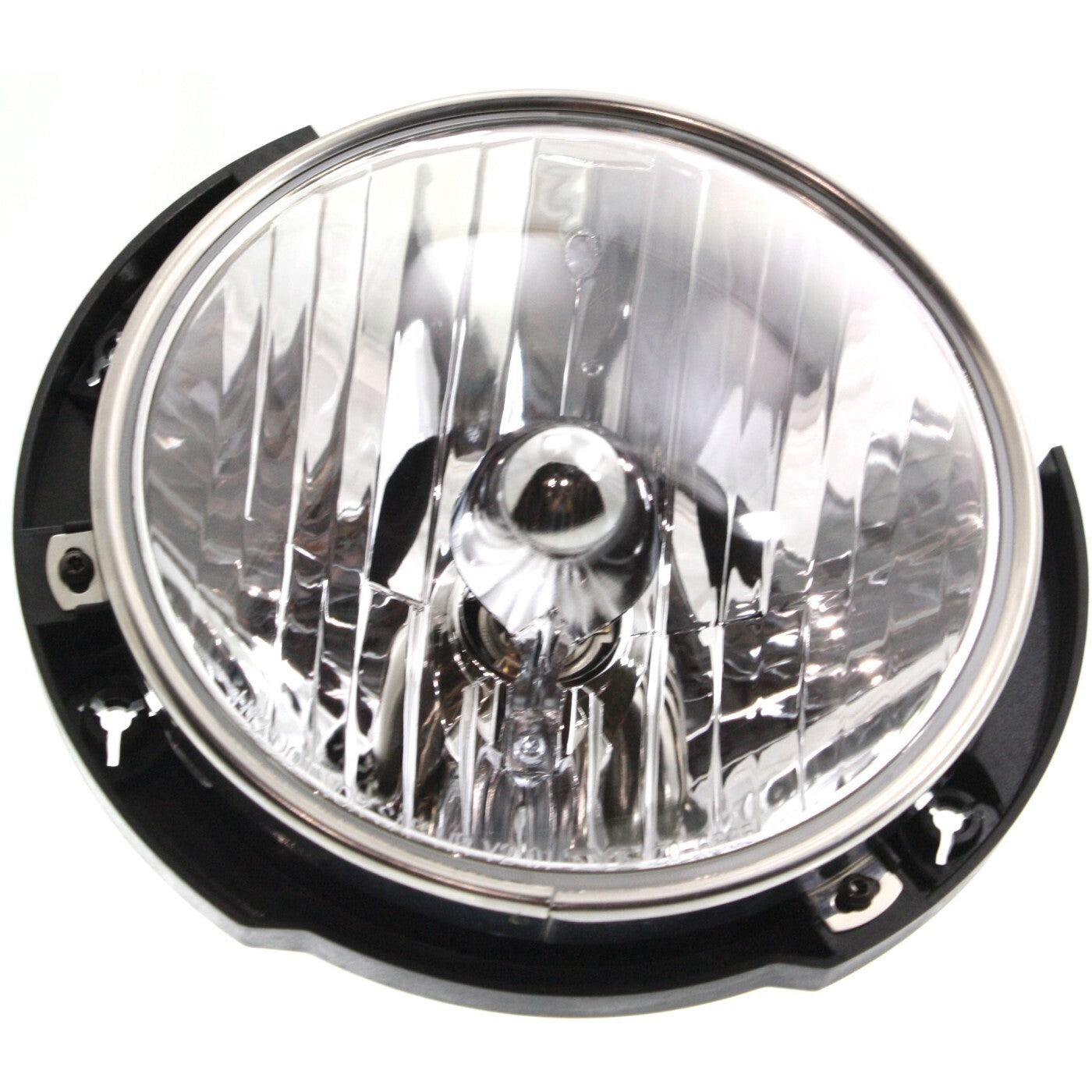 Driver and Passenger Side Headlights For Jeep Wrangler 2007-2017 Halogen w Bulbs