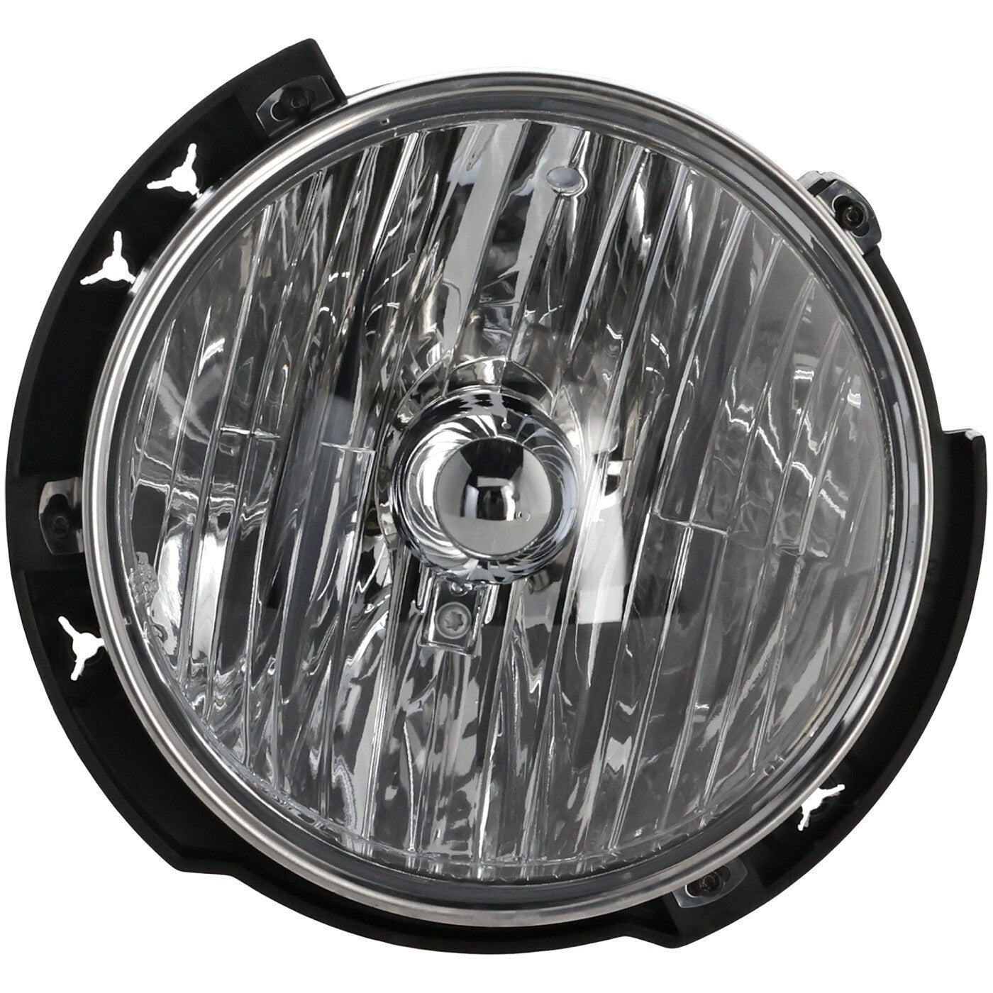 Driver and Passenger Side Headlights For Jeep Wrangler 2007-2017 Halogen w Bulbs