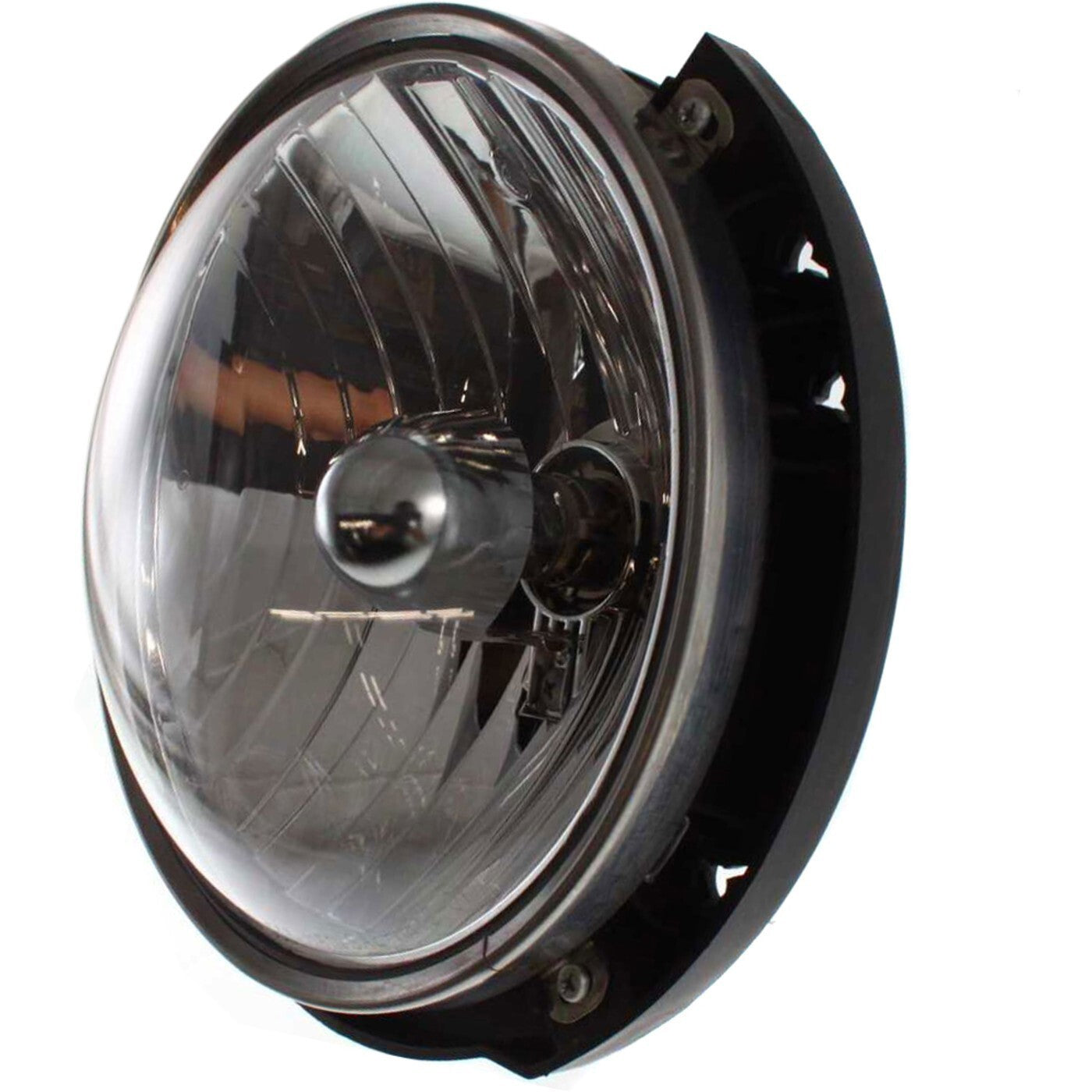 Driver and Passenger Side Headlights For Jeep Wrangler 2007-2017 Halogen w Bulbs