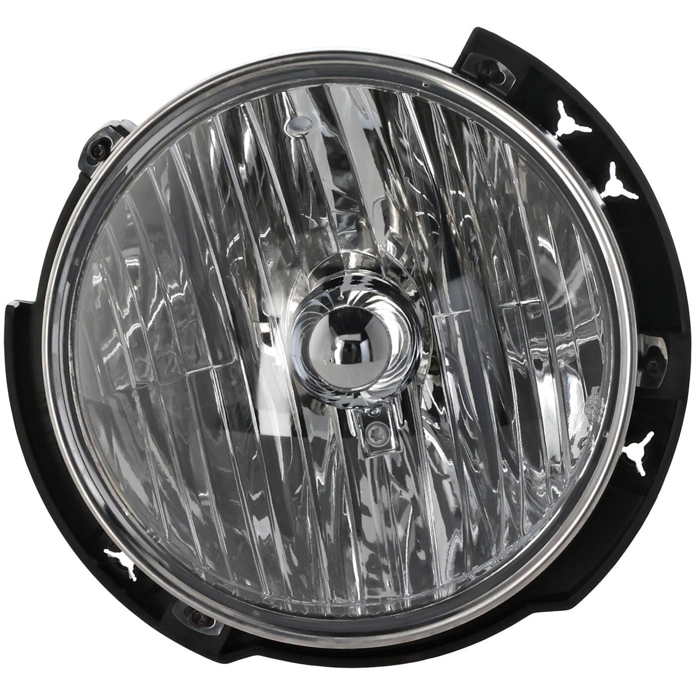 Driver and Passenger Side Headlights For Jeep Wrangler 2007-2017 Halogen w Bulbs