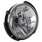 Driver and Passenger Side Headlights For Jeep Wrangler 2007-2017 Halogen w Bulbs