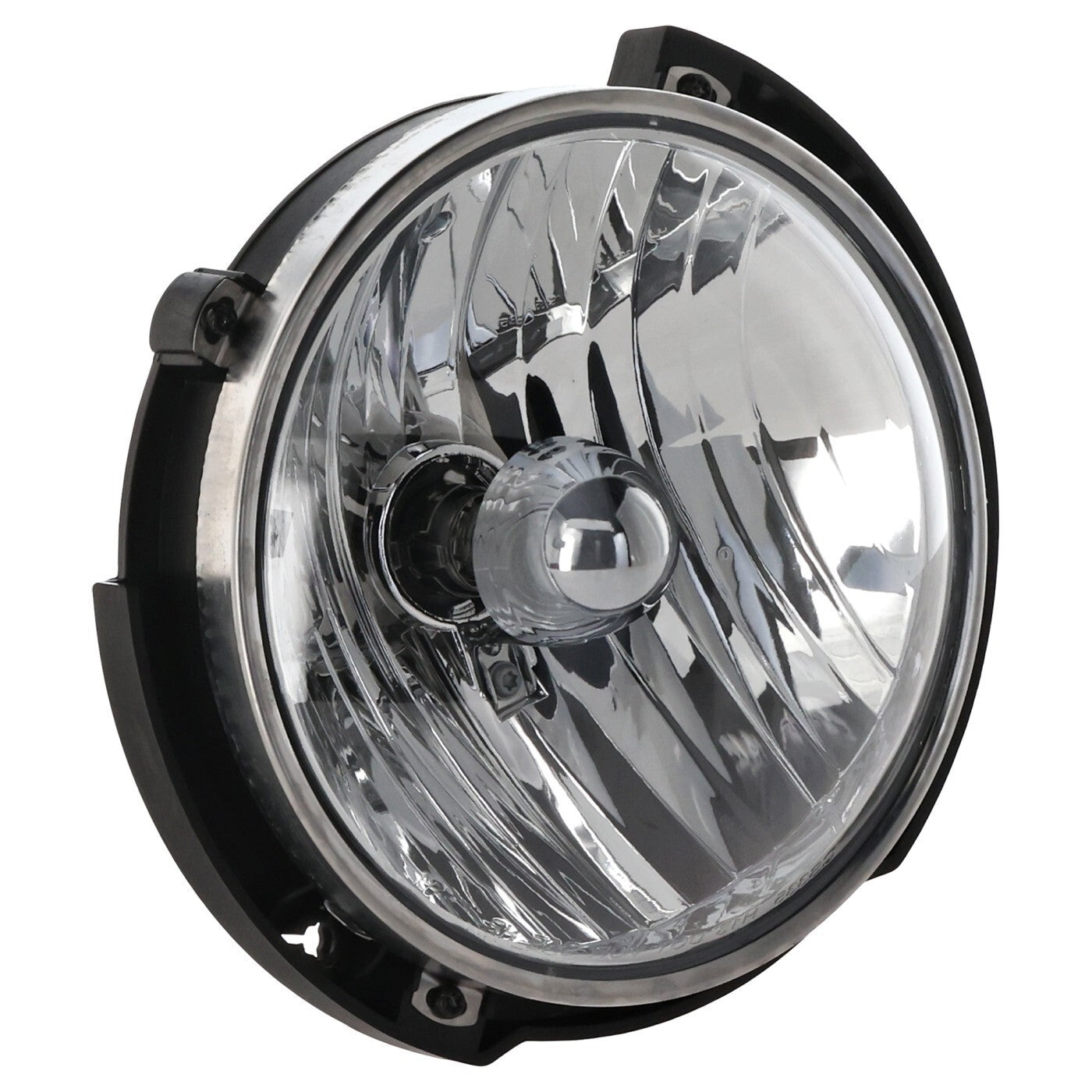 Driver and Passenger Side Headlights For Jeep Wrangler 2007-2017 Halogen w Bulbs