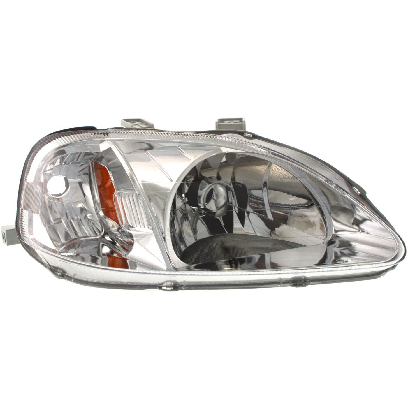 Left and Right Headlights For Honda Civic 1999-2000 Halogen CX DX EX GX HX LX Si