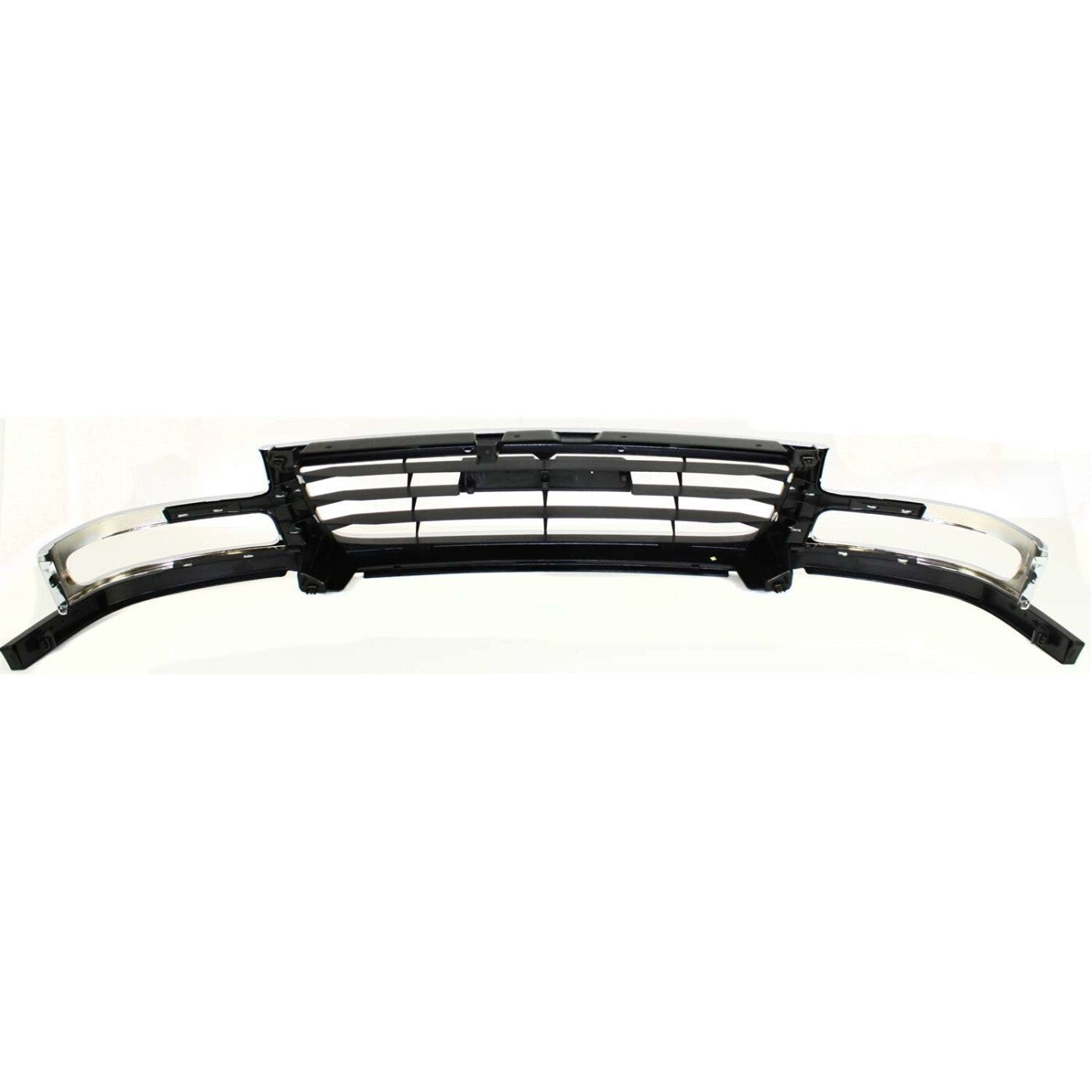 Grille 03-07 For GMC Sierra 2500/3500 HD Chr Shell w/Black Insert Fit 07 Classic
