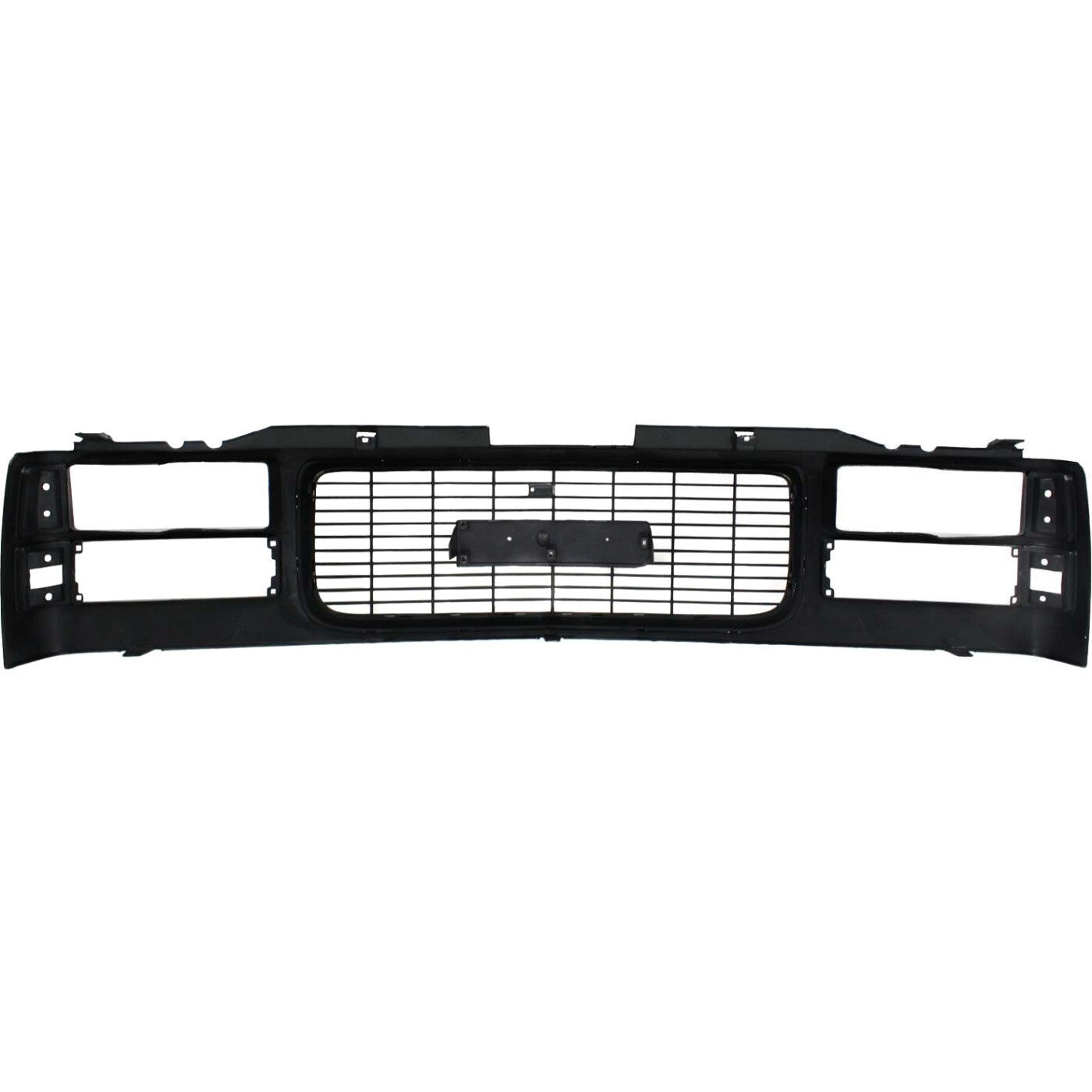 Grille Assy Black with Chrome Center For 94-98 GMC C1500 94-00 K1500 K2500 Yukon