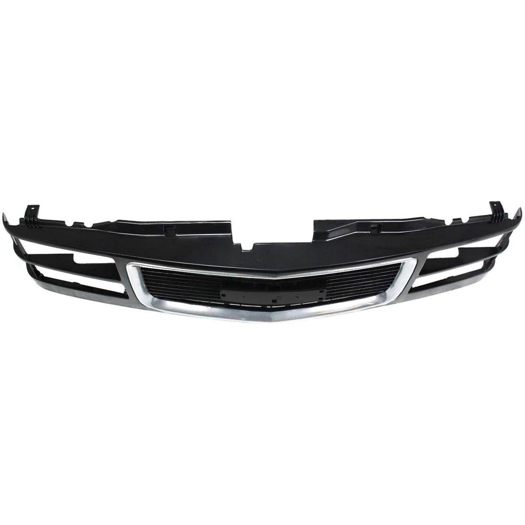 Grille Assy Black with Chrome Center For 94-98 GMC C1500 94-00 K1500 K2500 Yukon