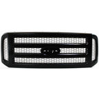 Grille For 2005-2007 Ford F-250 Super Duty F-350 Super Duty Shell and Insert