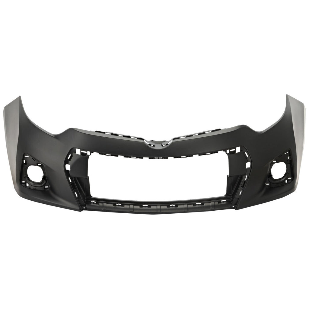 Bumper Cover For 2014-2016 Toyota Corolla S Model Primed Front TO1000400