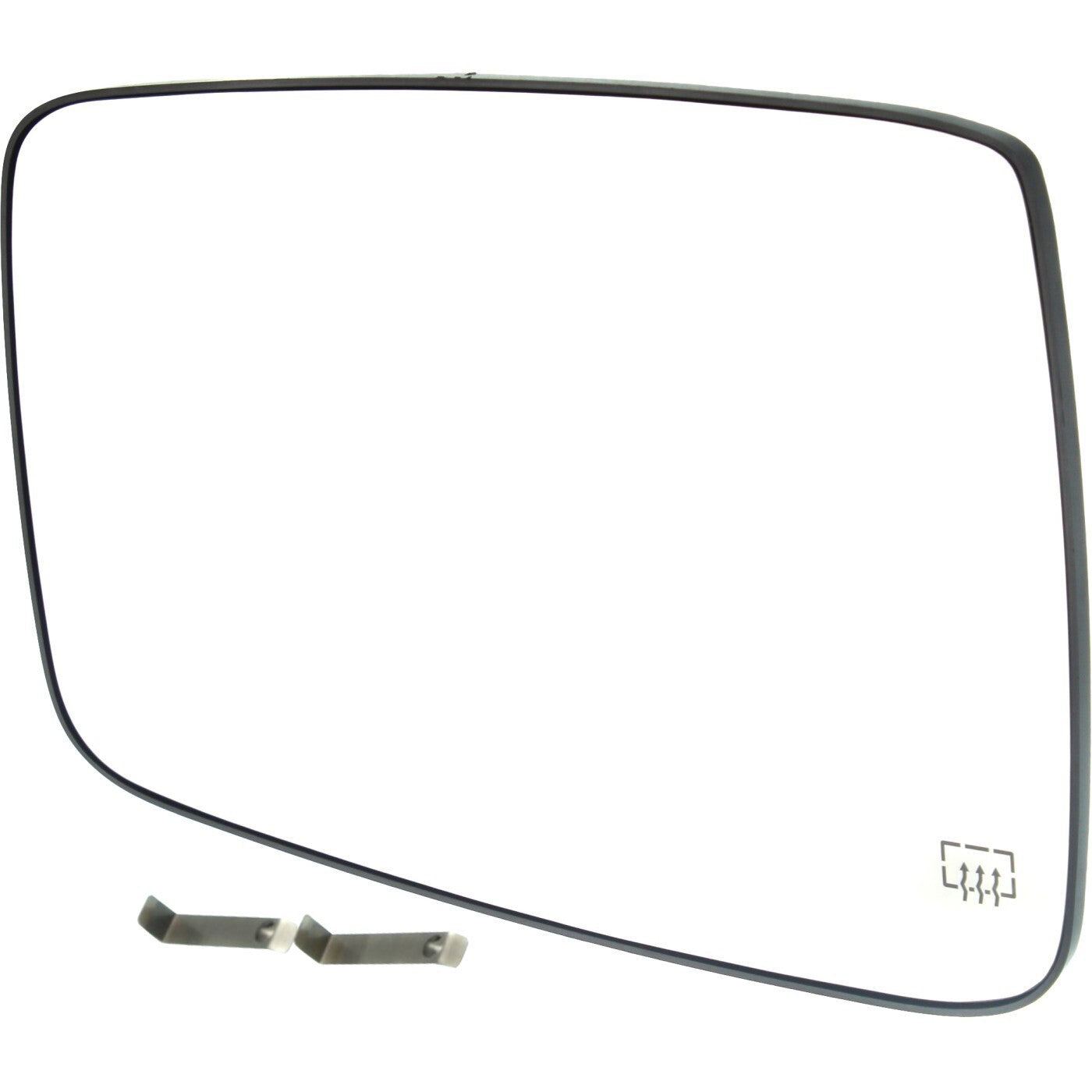 Mirror Glass For 09-18 Ram 1500 Truck 2011-18 Ram 2500 Driver Side Power Heated