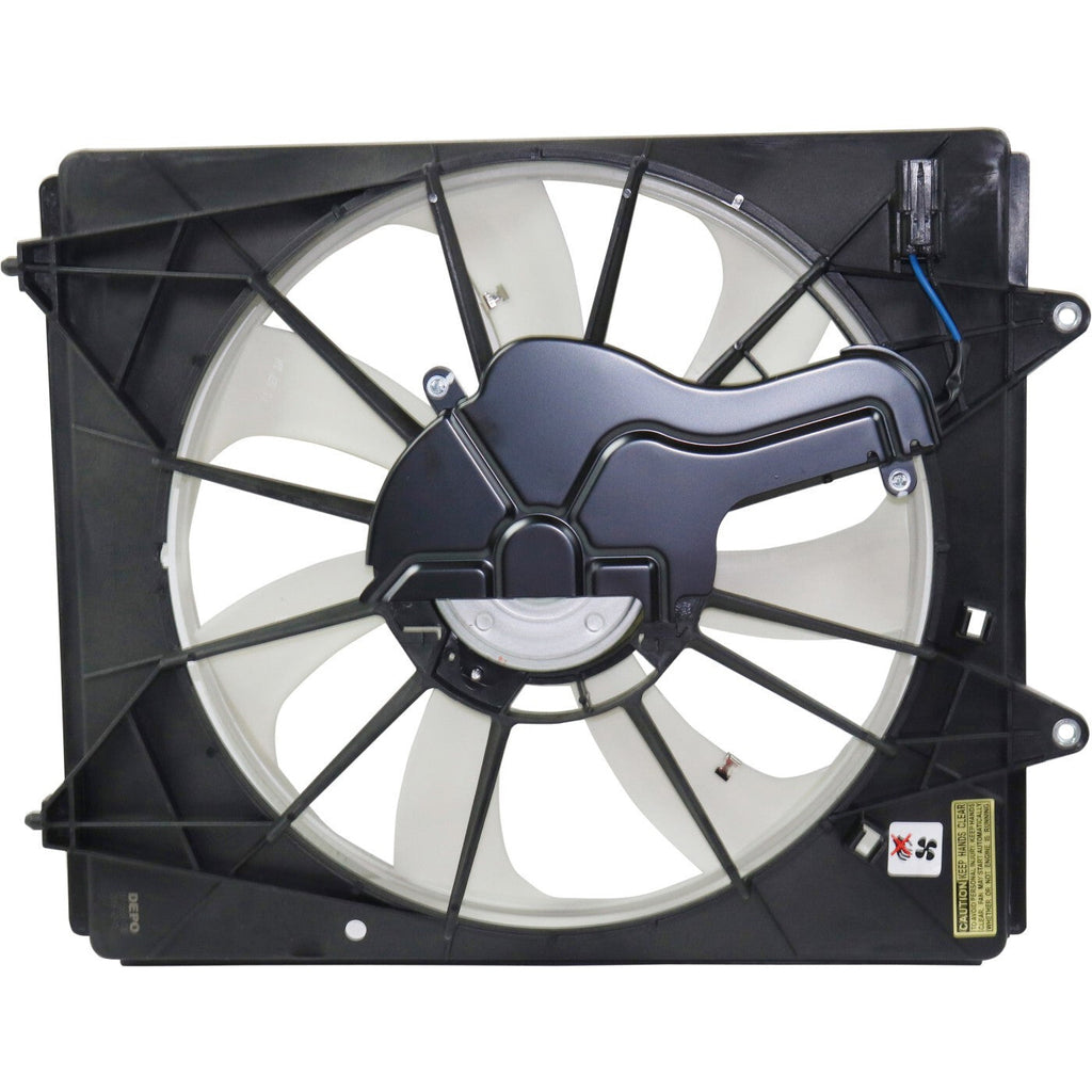 Cooling Fans Assembly  Passenger Right Side Hand for Honda Odyssey 2018-2023