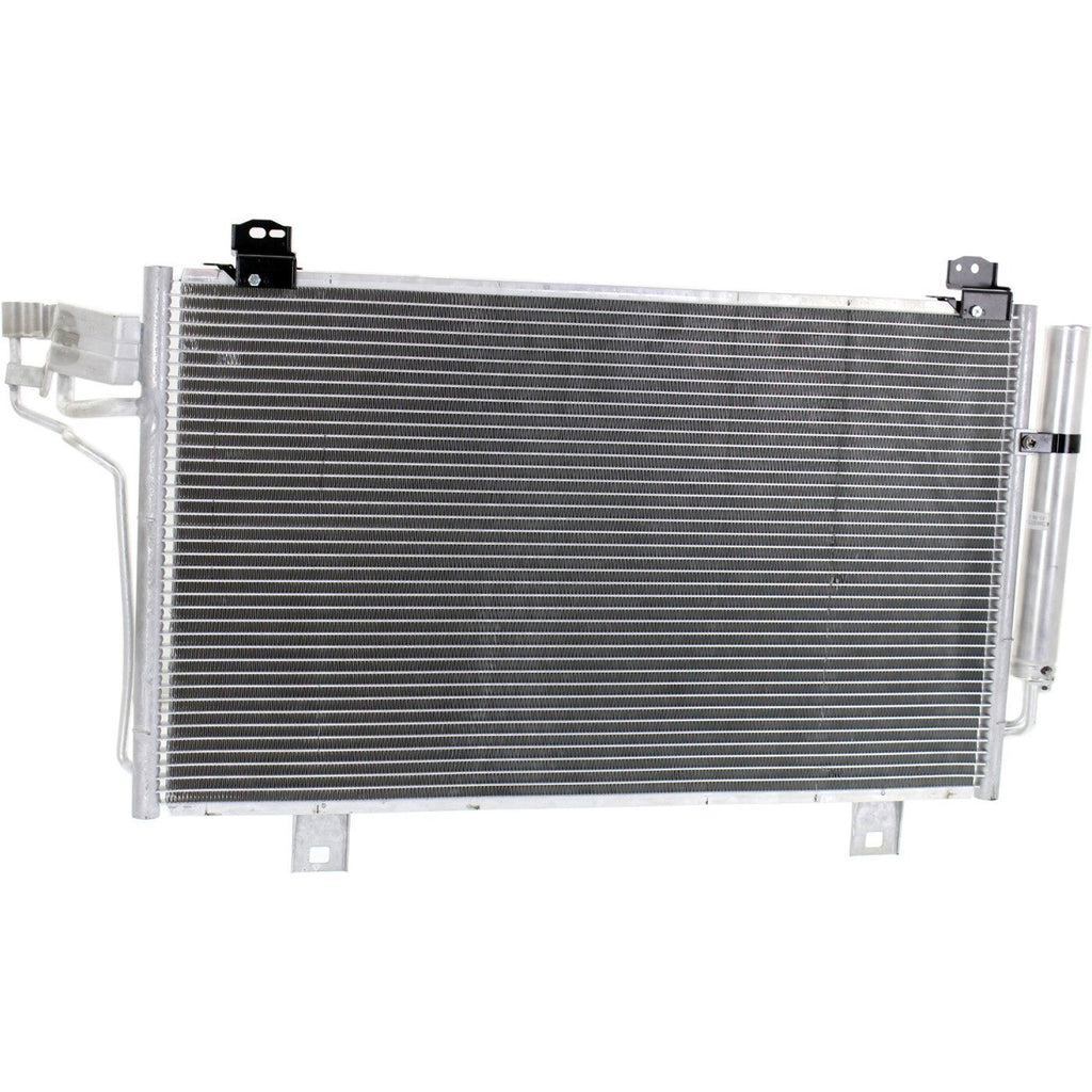 A/C Condenser For 2014-2021 Mazda 6 Fits 2014-2018 Mazda 3 Fits 3 Sport Aluminum