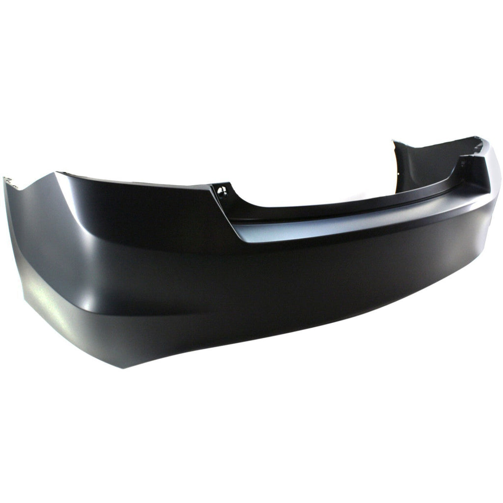 Bumper Cover Primed For 2008-2012 Honda Accord Rear 4 Cyl Sedan