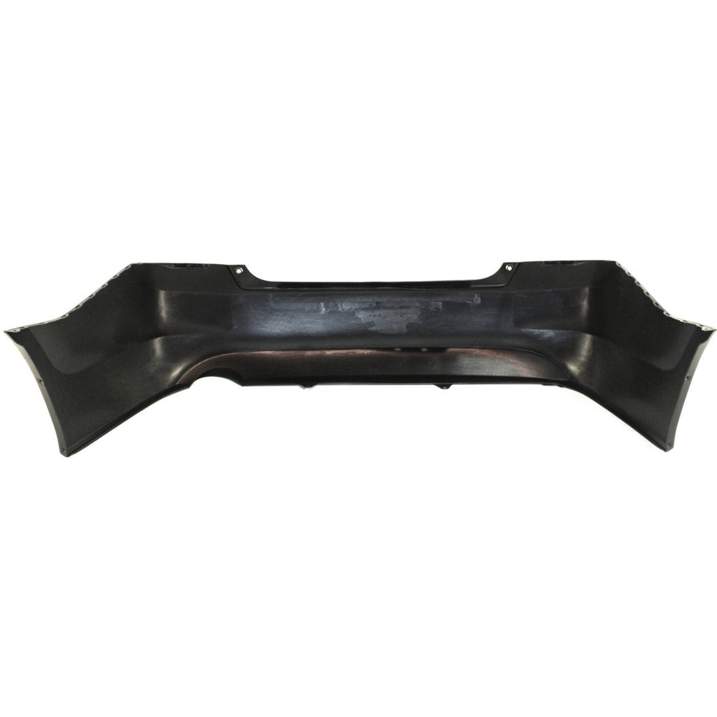 Bumper Cover Primed For 2008-2012 Honda Accord Rear 4 Cyl Sedan