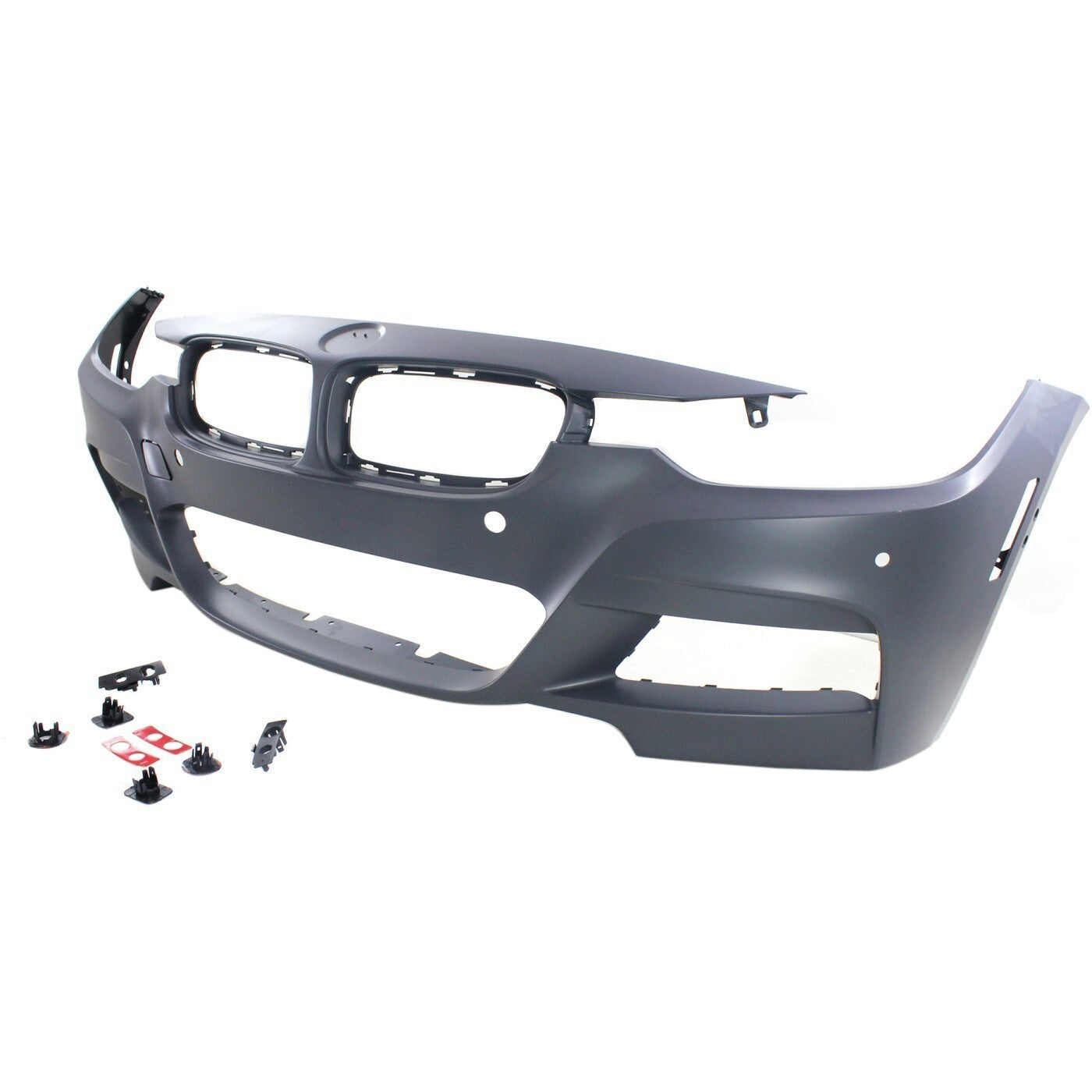 Front Bumper Cover For 2013-18 BMW 320i 2013-16 328i Primed With Fog Light Holes