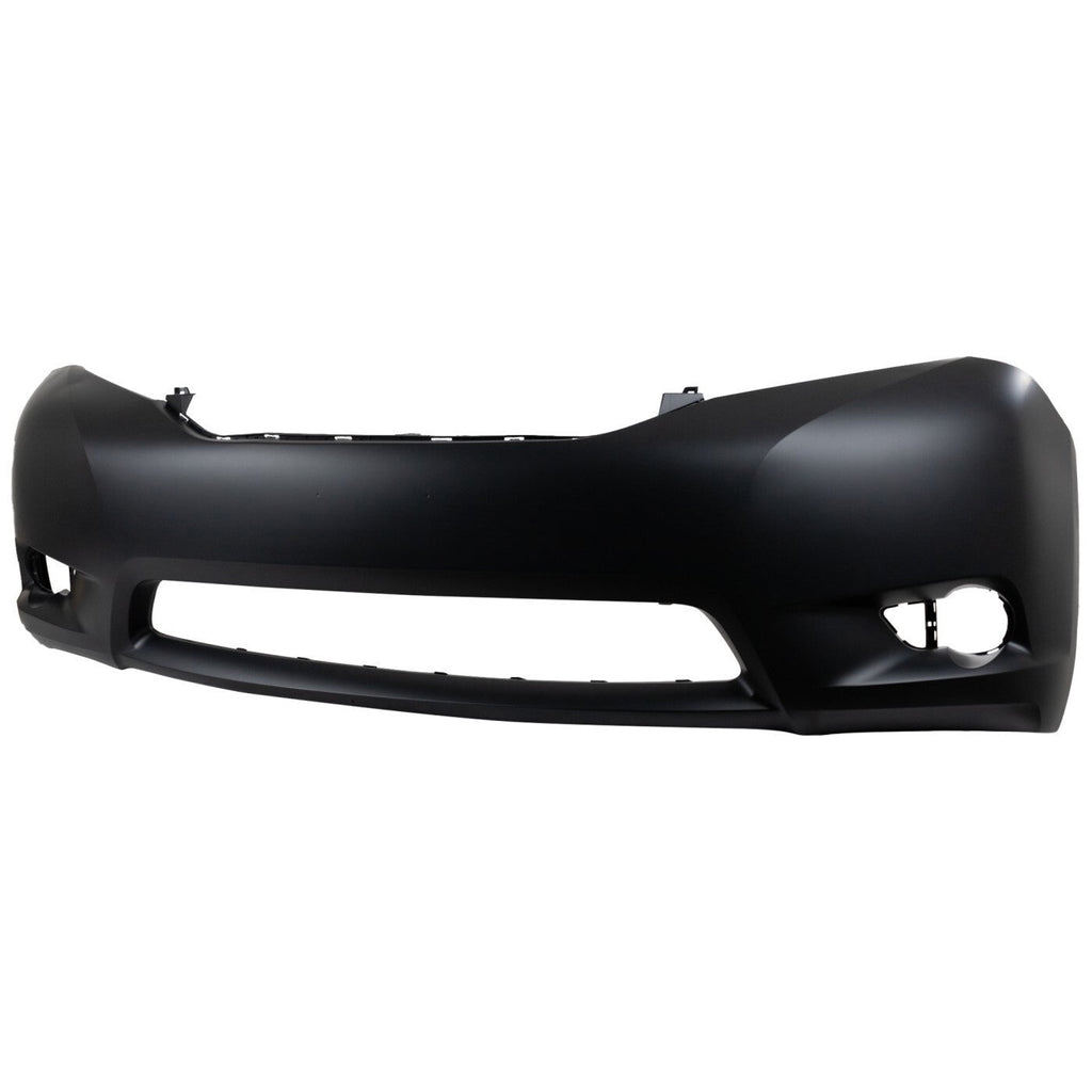 Front Bumper Cover For 2011-2017 Toyota Sienna BASE LE XLE CAPA Primed TO1000369